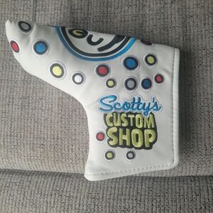 Scotty Cameron Blade Putter Head Cover White Joker